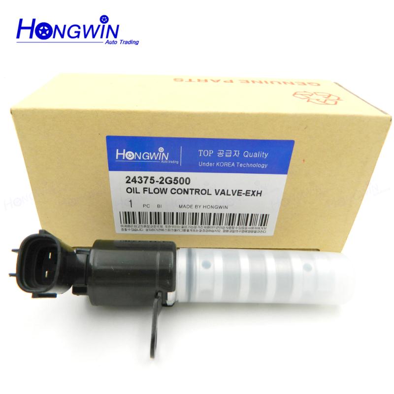 VÁLVULA DE Control DE FLUJO de aceite 24375-2G500 (Exhuast) para Hyundai Santa Fe Sonata Tucson Kia Optima OEM No. 243752G500
