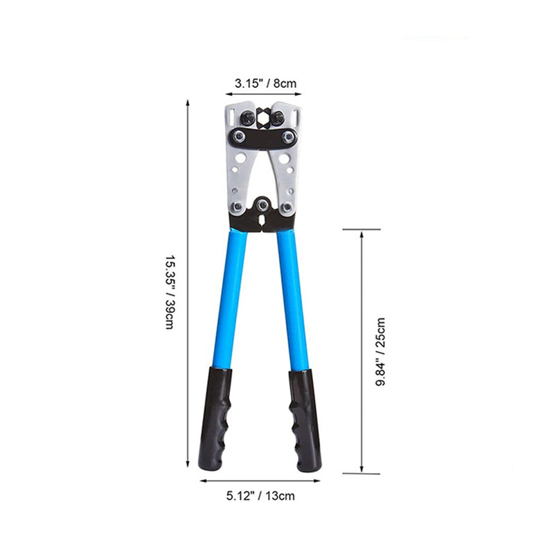 Surtido de 60 uds de Terminal de anillo de cobre para coche, conector de engarzado de Cable desnudo, terminales de batería, Kit de conectores soldados HX-50B