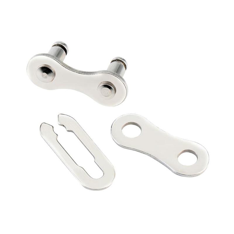 Durable Chain Link Connector Joints Classic Delicate Chain Link Lock Set MTB Road Bike Connector for Quick Master Link Join: A