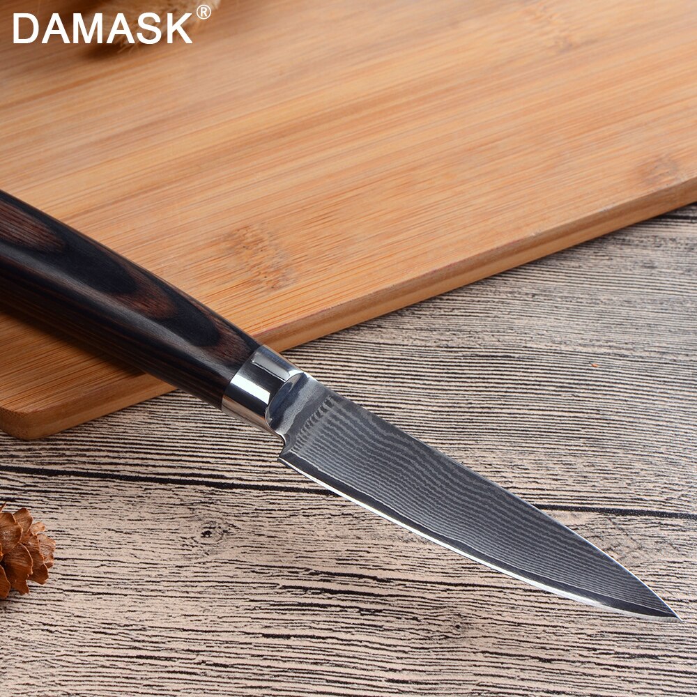 DAMAST Japan VG10 Damascus Staal Koksmes Japanse Keuken Mes Professionele Gyutou Hoge Hardheid G10 Handvat Vlees Cleaver