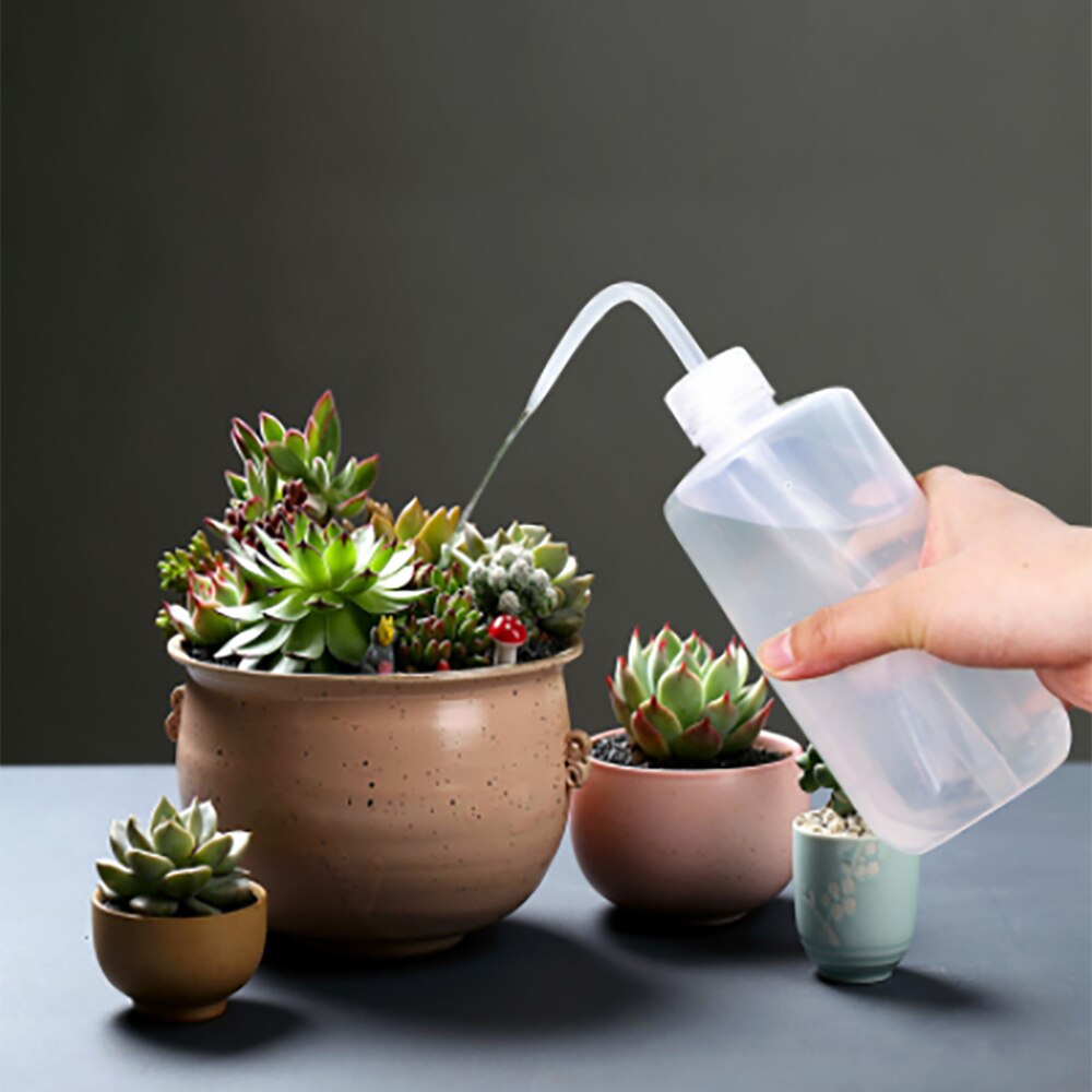 Watering Can Squeeze Bottles Water Beak Pouring Kettle Tool 1000ml Succulents Plant Flower Plastic Sauce Liquid Dispenser