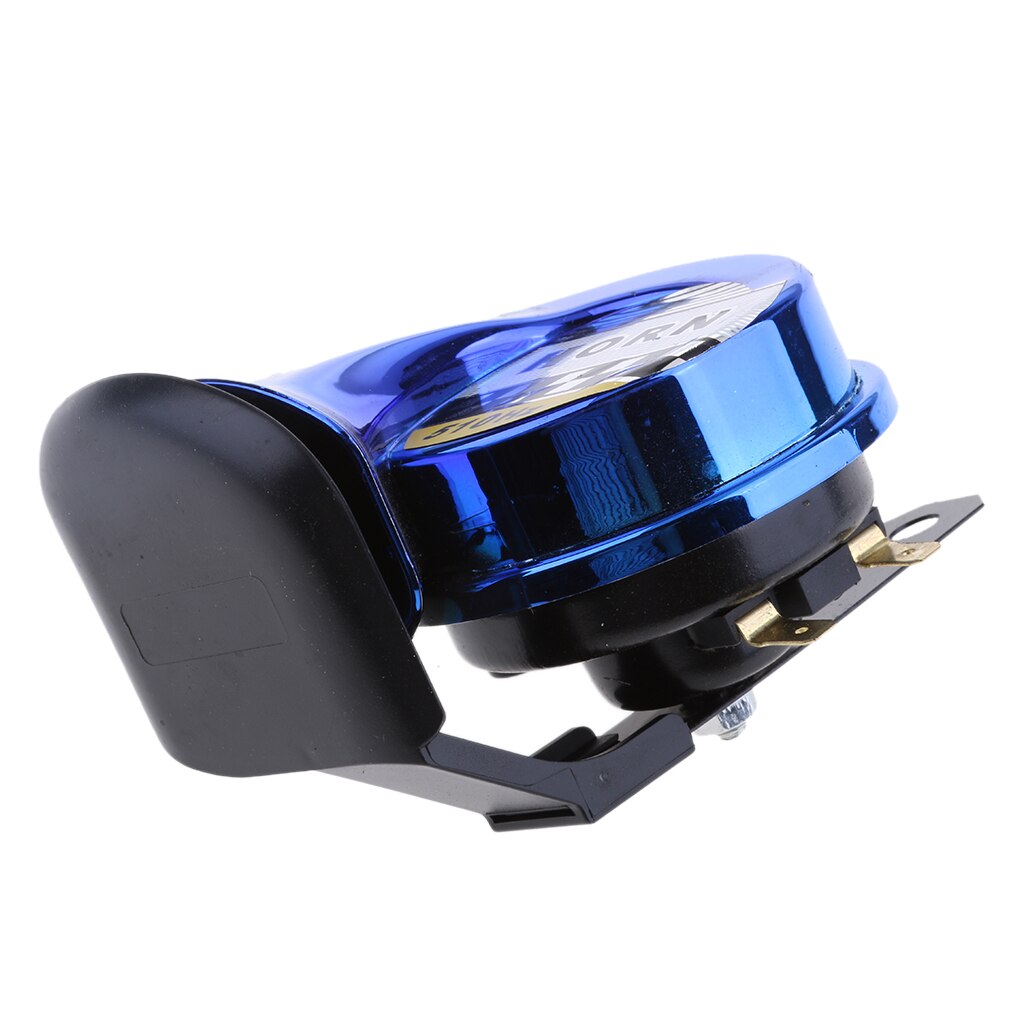 Eletric Auto Horn Bausatz 12V 135db Laut Hoher Tonne Metall Zwilling Horn Bausatz mit Halterung für Autos Lkw Suv rvs Motorräder Boote