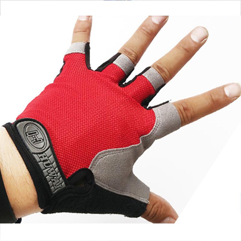 1 paar Handschoenen Zon Blok Outdoor Fietsen Vissen Half Vinger Handschoenen Sport Handschoenen Voor Vrouw Mannelijke Man