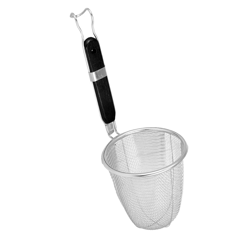 Vergiet Pollepel Pasta Soep Pot Roestvrij Staal Bbq Grill Koken Tool Voor Frituren, Spaghetti, noodle Vet Olie Vet