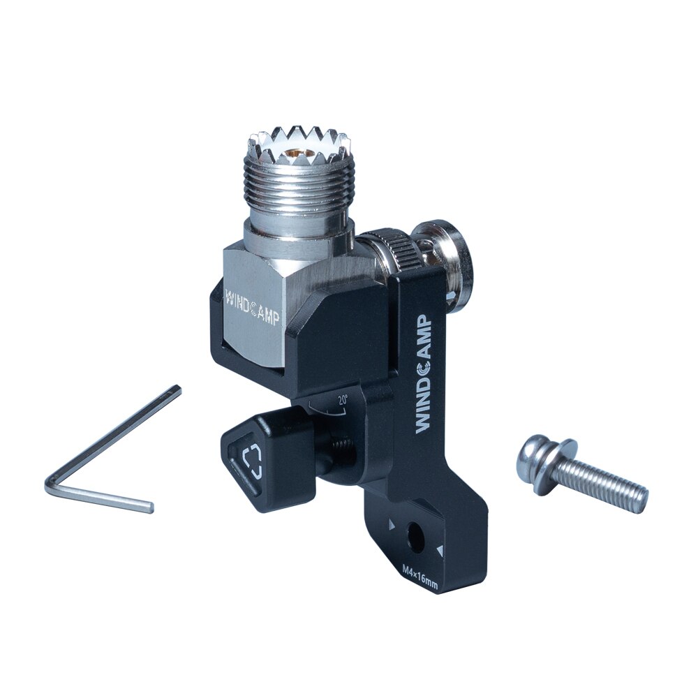 Windcamp RC-1 Cnc Aluminium Quick Release Antenne Stand Ondersteuning Voor 705 Icom IC-705: RC-2