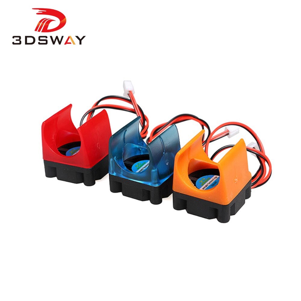 3dsway – pièces d&#39;imprimante 3D, ventilateur Turbo de refroidissement 12v/24V, 30x10mm, kit d&#39;ancrage par injection pour tête d&#39;impression E3D V5 V6, Kit de rayonnement