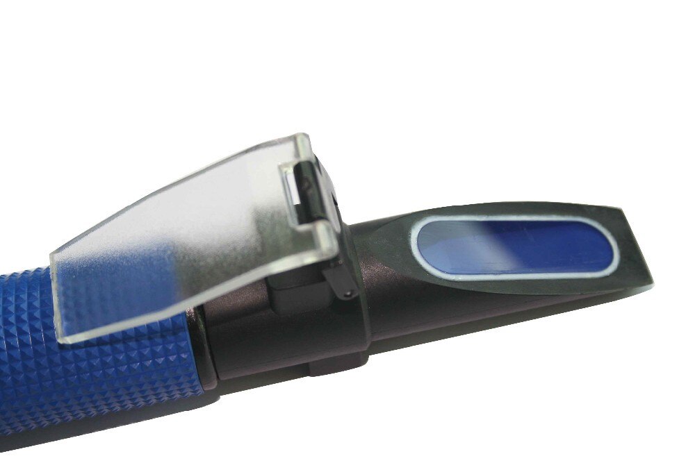 Sinotech Hand held brix 0-10% Refractometer brix P-RHB-10ATC plastic material (blue)
