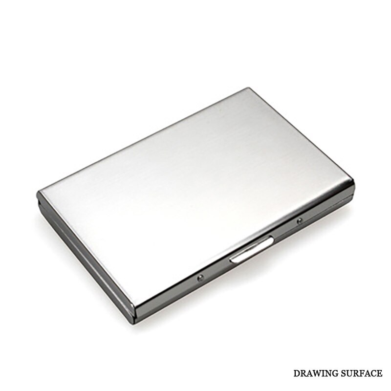 Aluminum alloy scanning anti-magnetic anti-theft swiping card package card set multi-card position driving working jacket metal