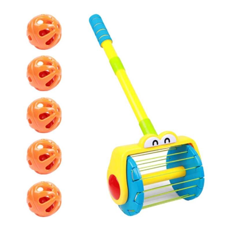 Elektrische Universele Bubble Pot Launcher Kinderspeelgoed Stofzuiger Interactie Bells Baby Ouder-Kind Peuter Wandelwagen H2M0