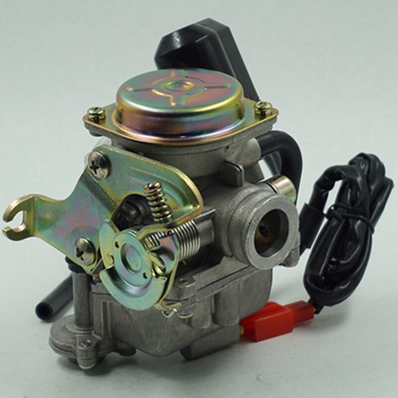 Motorcycle Carburetor Fit for GY6 50CC 49CC 139QMB 4 Stroke Scooter 18mm Intake Manifold