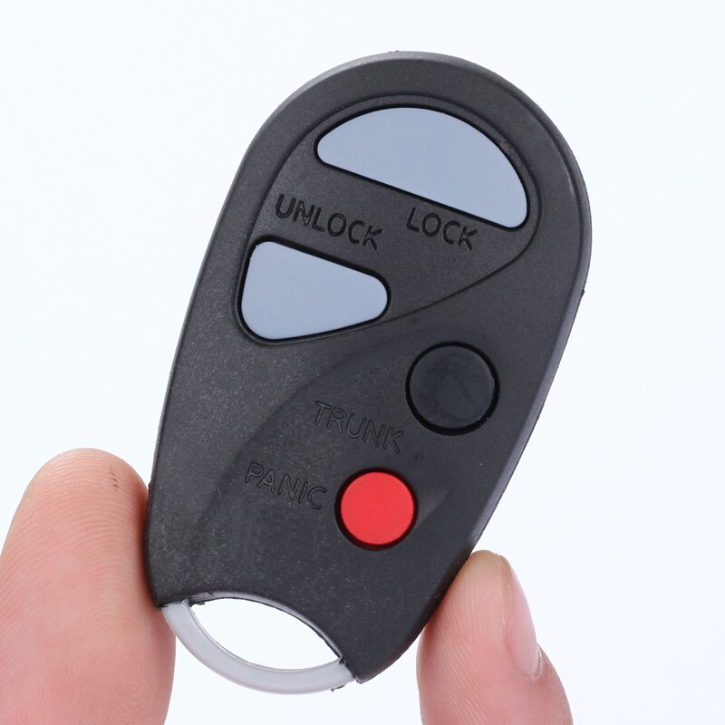 Four-button Black Car Key Remote Control Key Replacement Shell Suit For Nissan Sunshine A33 A32 Car Key Accessories Replacement