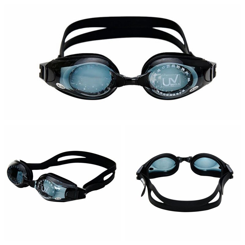 Unisex Swimming goggles waterproof myopia goggles -1.5 to -9.00 anti-fog silicone optical myopia nearsighted glasses