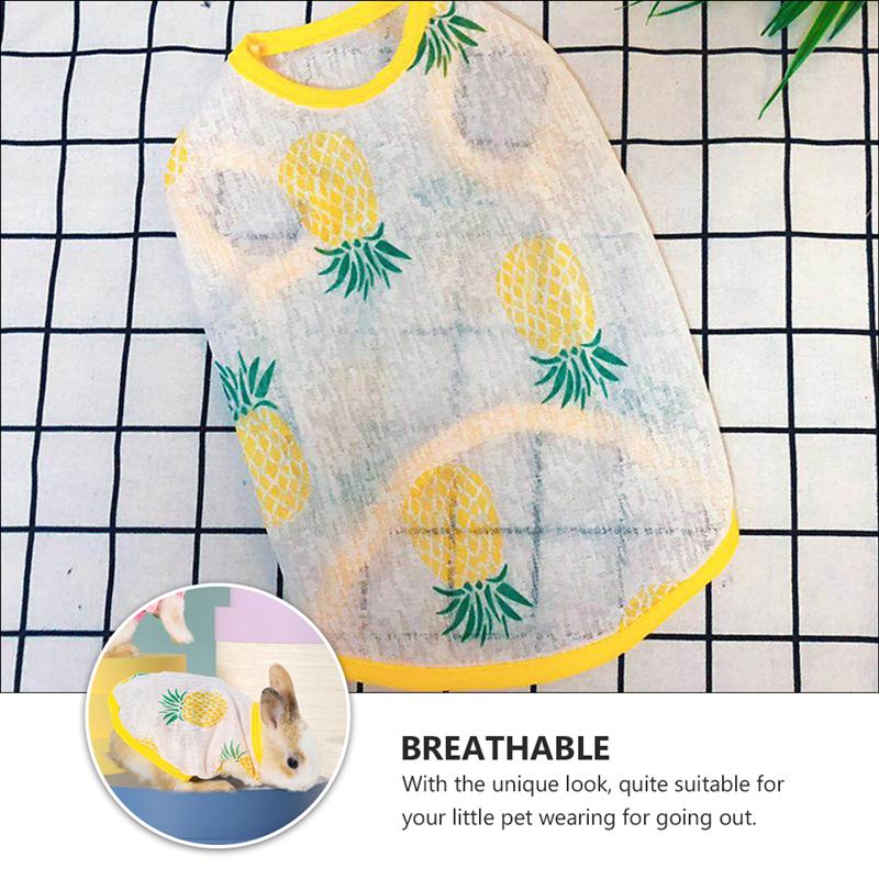 2Pcs Grappig Chic Cavia Kleding Huisdier Kleding Voor Thuis Outdoor