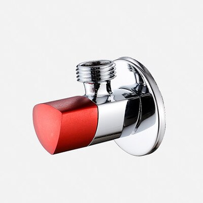 2 stuks Hoek Kleppen SUS304 rvs geborsteld afwerking vulventiel Badkamer Accessoires Hoek Valve voor Toilet Wastafel JF-870L: Triangle  C