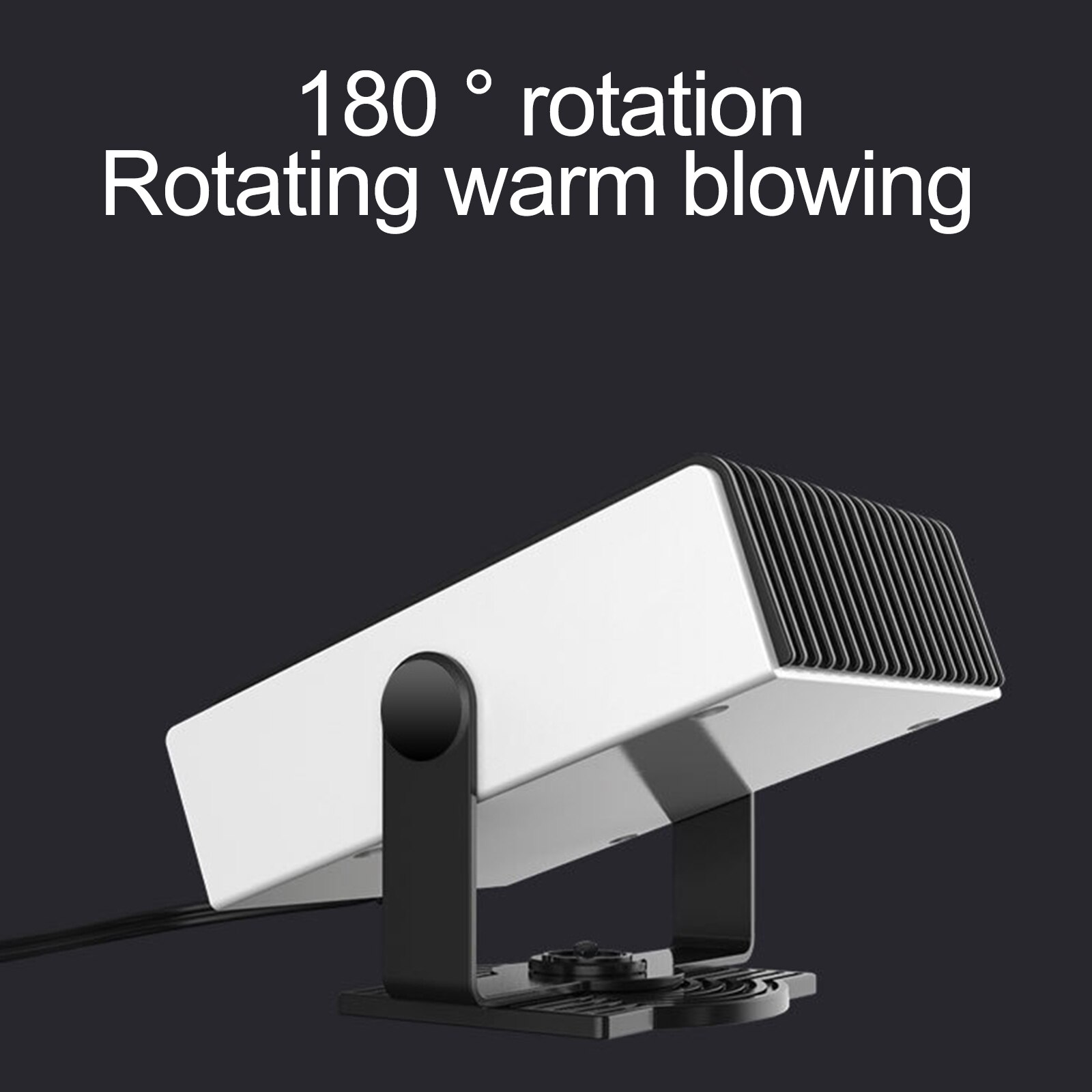 12V/24V 150W riscaldatore per auto riscaldamento elettrico ventola di raffreddamento mini scaldino a basso rumore dispositivo di raffreddamento scongelamento del vento parabrezza disappannamento