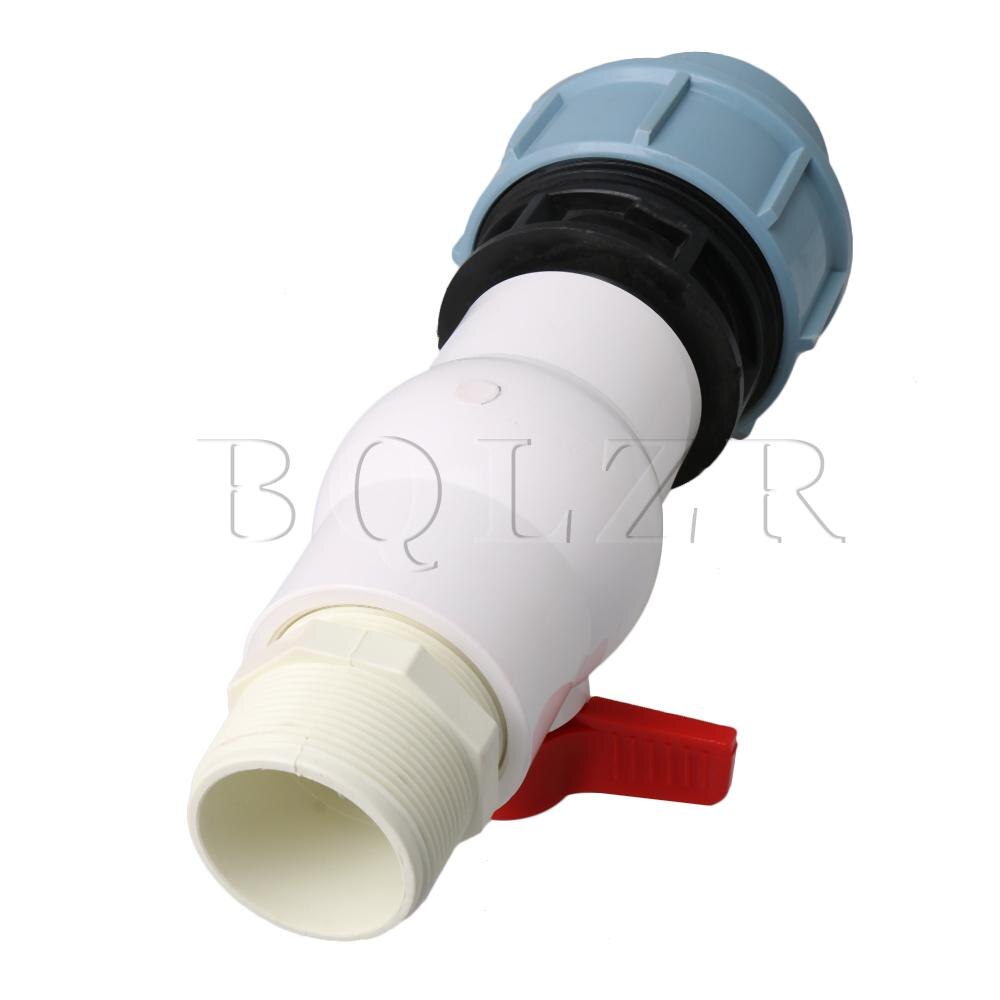 BQLZR T-Handle Shut-Off Ball Valve Single Lock Ball Valves for 63PE Tube