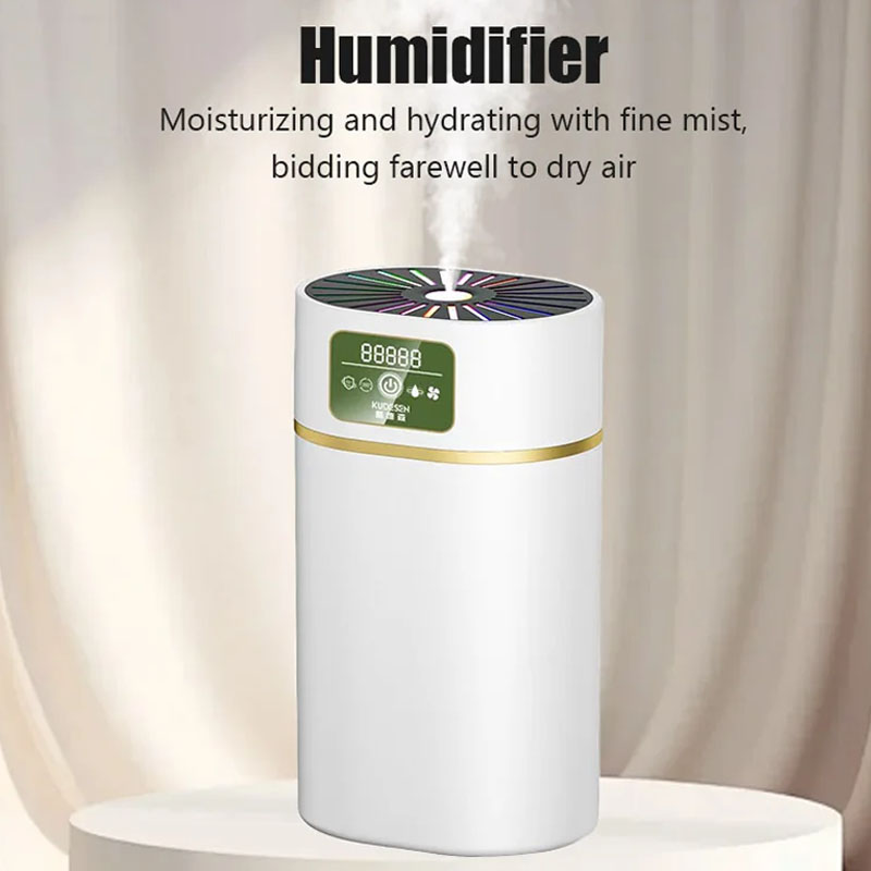 Humidificador de aire de 1,1l, difusor de Aroma de gran capacidad, luz ambiental colorida, humidificador de fragancia, pulverizador de niebla fría para el hogar y la Oficina