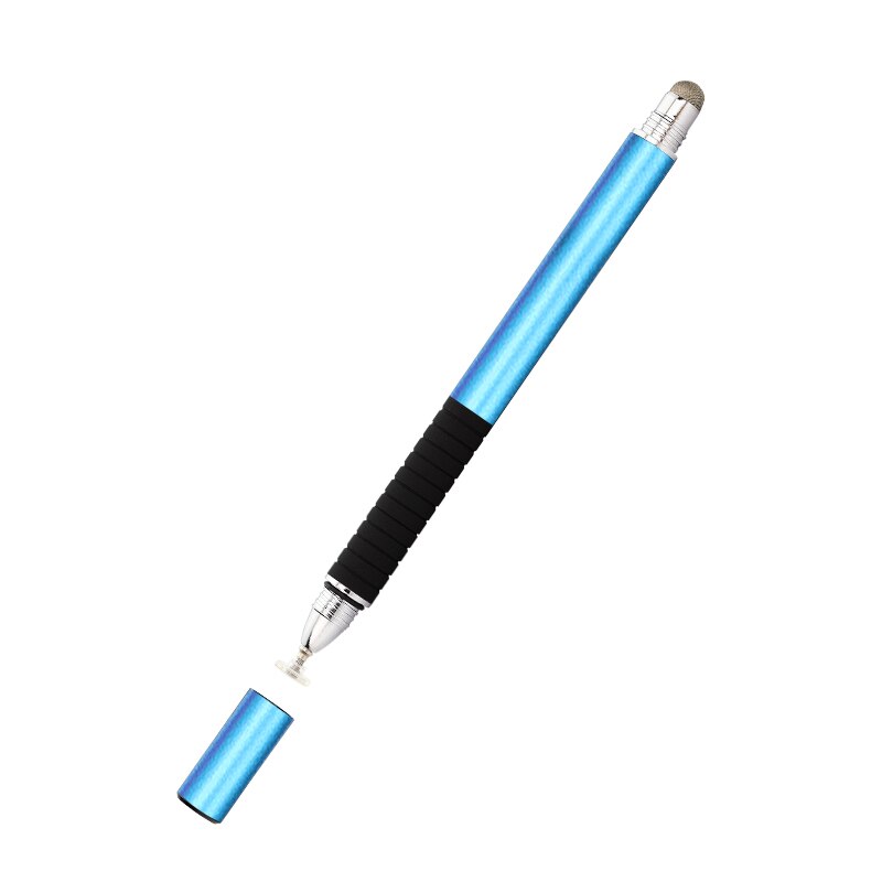 Mosible 2 w 1 uniwersalny rysik z ekranem dotykowym z końcówkami z włókna szklanego dla jabłko ołówek wszystkie iPad ołówek iPhone Huawei rysik: lekki niebieski
