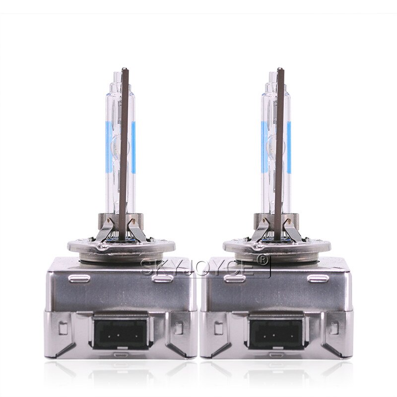 SKYJOYCE-bombillas de xenón para faro delantero de coche, reemplazo de bombillas de xenón para E63, E65, E46, E60, E85, E53, VW Golf 4 IV, D1S, D2S, D3S, D4S, 35W, 55W, 5500K, 2 uds.