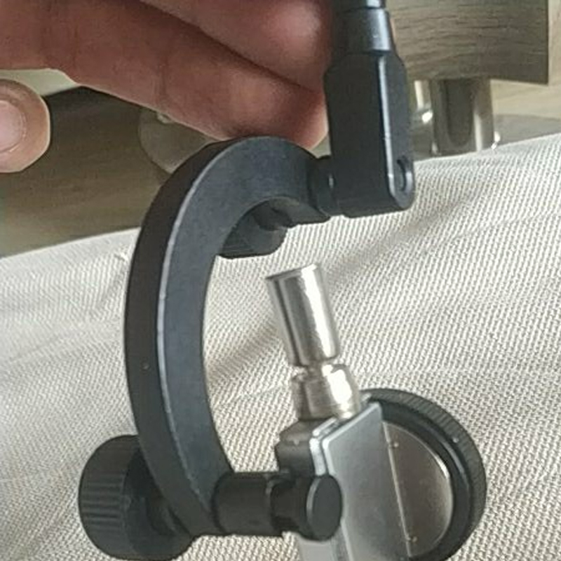 Half Round Combination Test Dial Indicator Holder 8mm Dial Indicator Support Stand Test Dial Center Holder