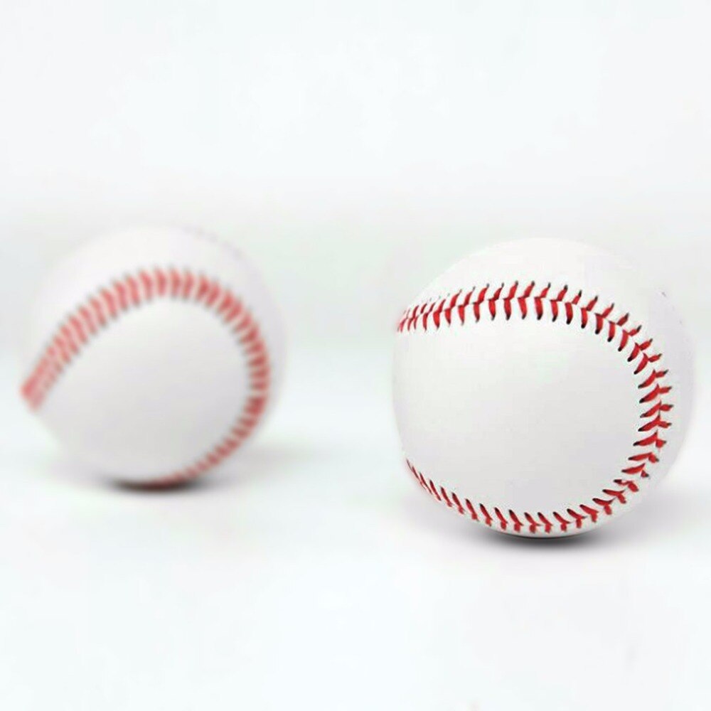 Universal 9# Handmade Baseballs PVC&PU Upper Hard&Soft Baseball Balls Softball Ball Training Exercise Baseball Balls Sales