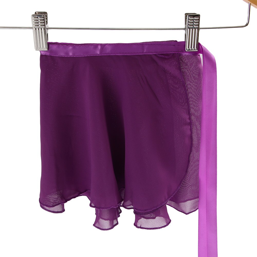 Classic Chiffon Pull-On Wrap Mini Rok Met Taille T... – Grandado