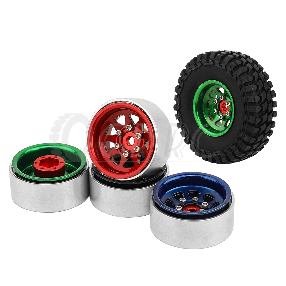 Palumma RC Beadlock-Felgen Für TRX4M & SCX24 – Alu 29 Mm, 4 Stück, 6 Farben – Offroad-Crawler Upgrade