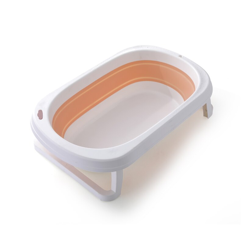 style foldable baby bathtub folding baby infant bath tub: Pink