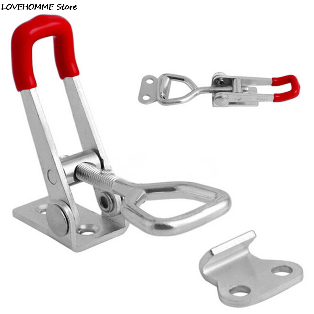 GH 4001 Adjustable Toolbox Case Metal Toggle Latch Catch Clasp Quick Release Clamp Anti-Slip Push Pull Toggle Clamp Tools