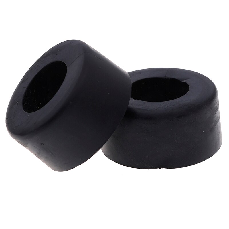 Kabinetter gummifødder dæmper pad base 4 stk slidstærk sort 38mm x 19mm stor case højttaler