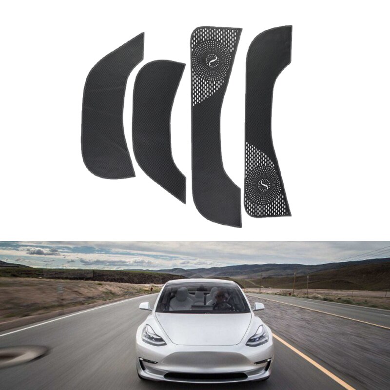 Pour Tesla modèle 3 porte de voiture en cuir Anti  – Grandado