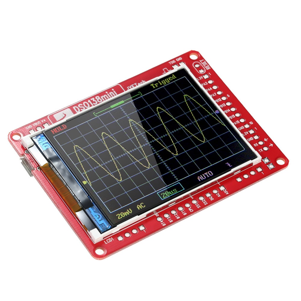 DSO138 13805K Mini Digitale Oscilloscoop DIY Kit SMD Onderdelen Pre-gesoldeerd Elektronische Leren Set Oscilloscopen