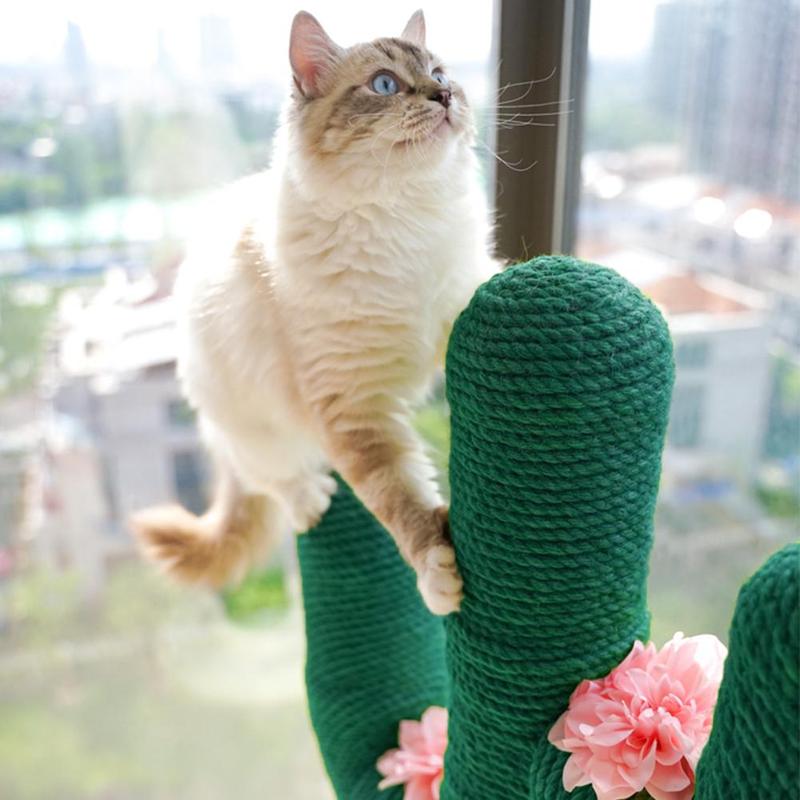 10M zwierzę domowe Scratcher Poczta liny konopne DIY linka sizalowa dla kota dla kota zabawki kot rama łapanie wiążące liny drzewo zadraśnięcie R1Y3