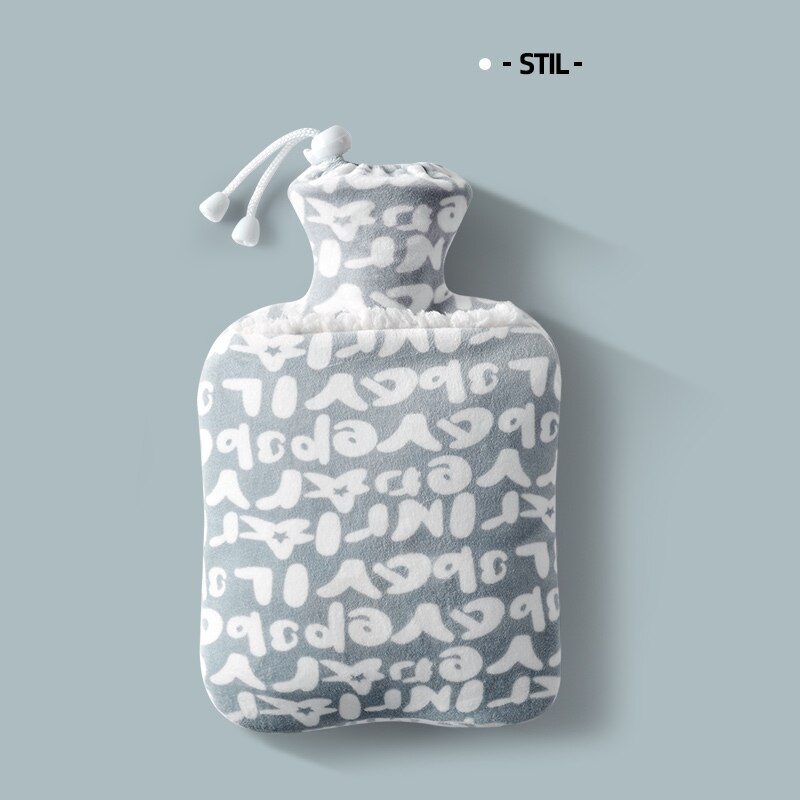 Warm Water Fles Warm Water Zak Water Injectie, foot Warming Bed Size Pluche Schattige Mini Draagbare Baby Meisje Warming Handen: L-D