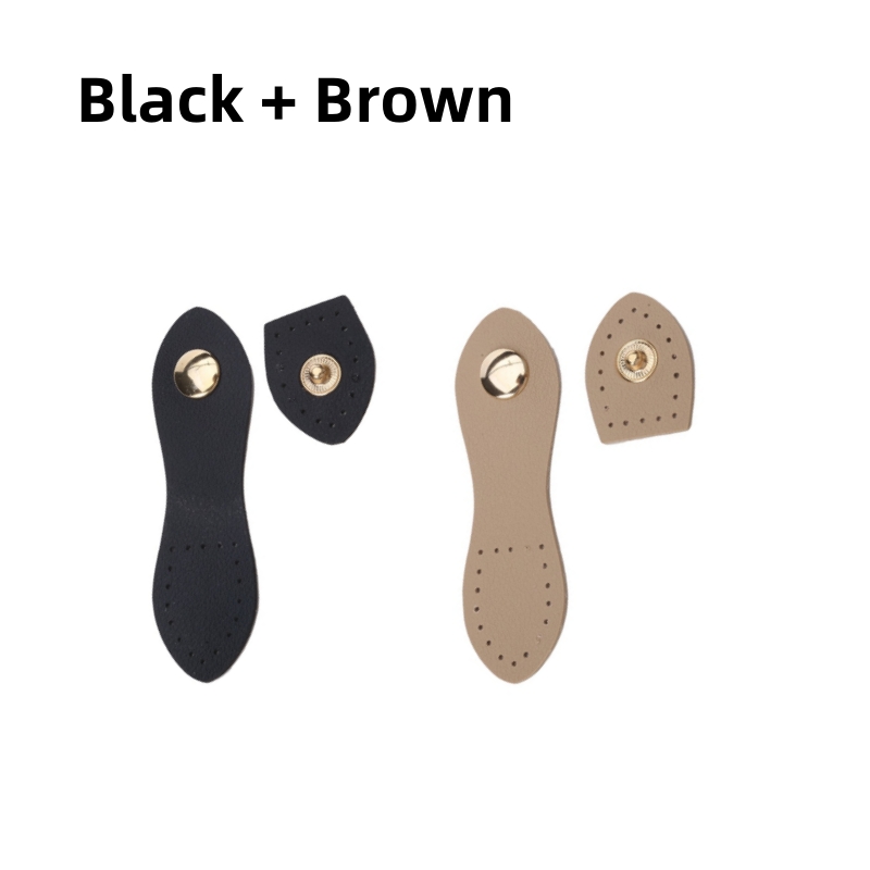 9cm Leather Bag Buckle Handmade Buttons Wallet Hasp Clasp Buckle Card Pack Buckle for DIY Handbag Accessories: L / Blue