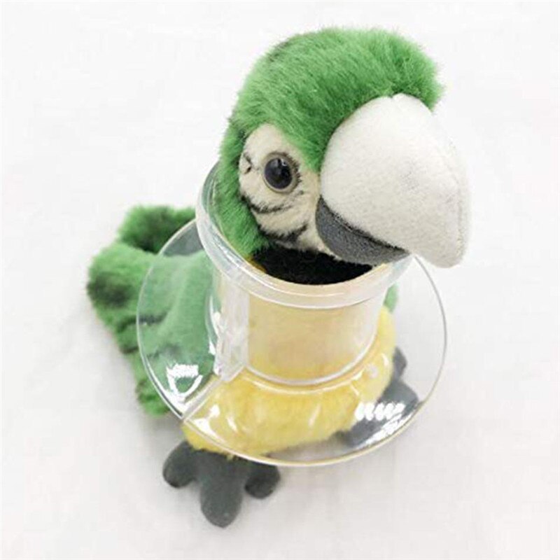 Vogel Acryl Buis Kraag Voor Ernstige Papegaai Veren Plukken Nekband Beperkt Hals Beweging Voor Ara Kaketoe Afrikaanse Grijs