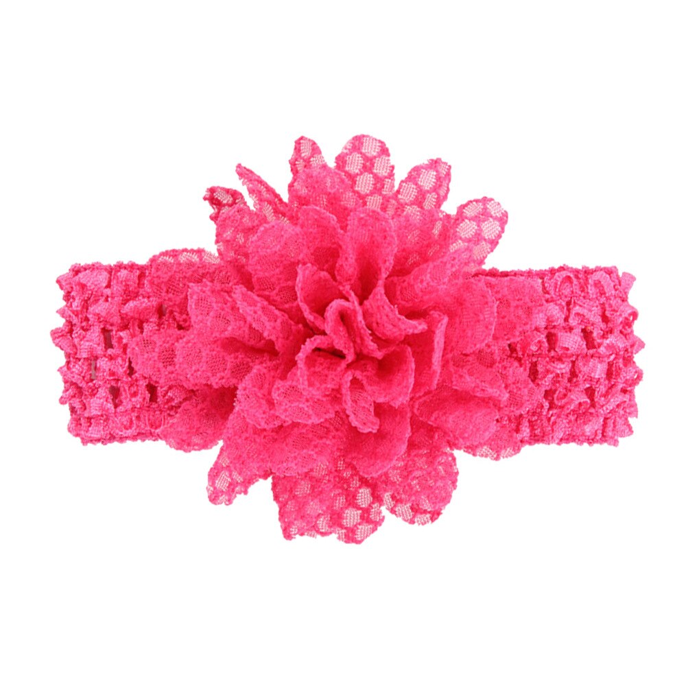 1 Piece MAYA STEPAN Children Girls Lace Flower Hair Head Band Accessories Baby Newborn Hair Rope Headband Headwear Headwrap