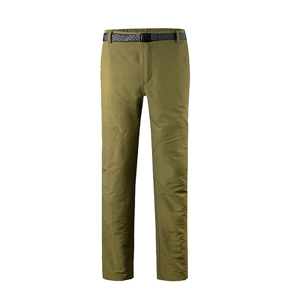 ROYALWAY Outdoor Travel Multifunctional Pants Breathable Hiking Pant Man Sport Casual Camping Trousers RFPM1026G: Green / XL