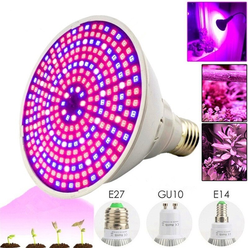 Volledige Spectrum E27 E14 GU10 MR16 80/60/48 Rode En Blauwe Led Hydrocultuur Bloem En Groente Groeilicht