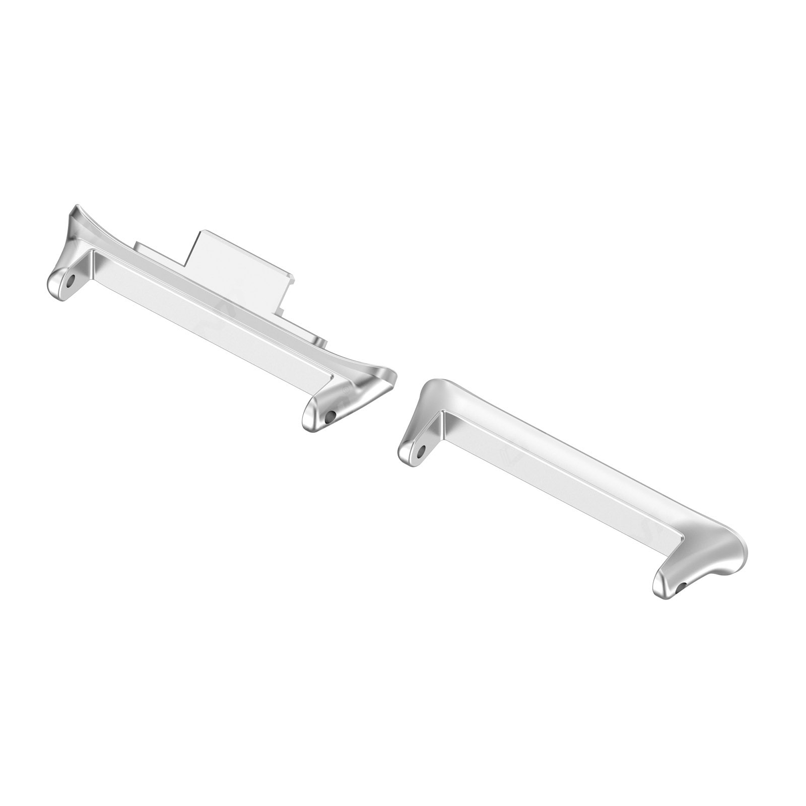 Strap Adapter for Xiaomi Mi Band 9 Pro Watchband Quick Adapter Connector band 9 Pro Dedicated Straps Metal Adapter Accessories: XXL / WHITE