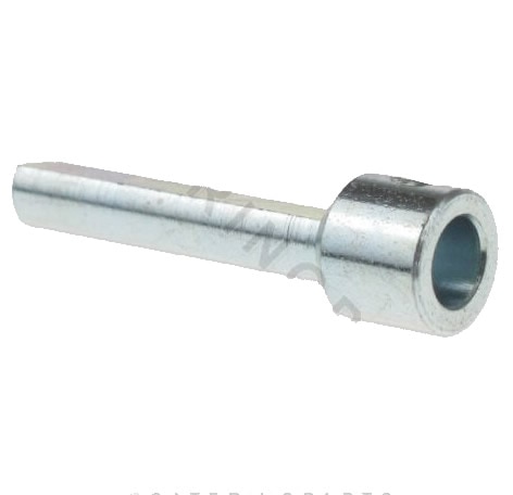 28MM LONG THERMOSTAT SWITCH GAS TAP METAL SHAFT EXTENSION FOR 6MM CONTROL KNOB