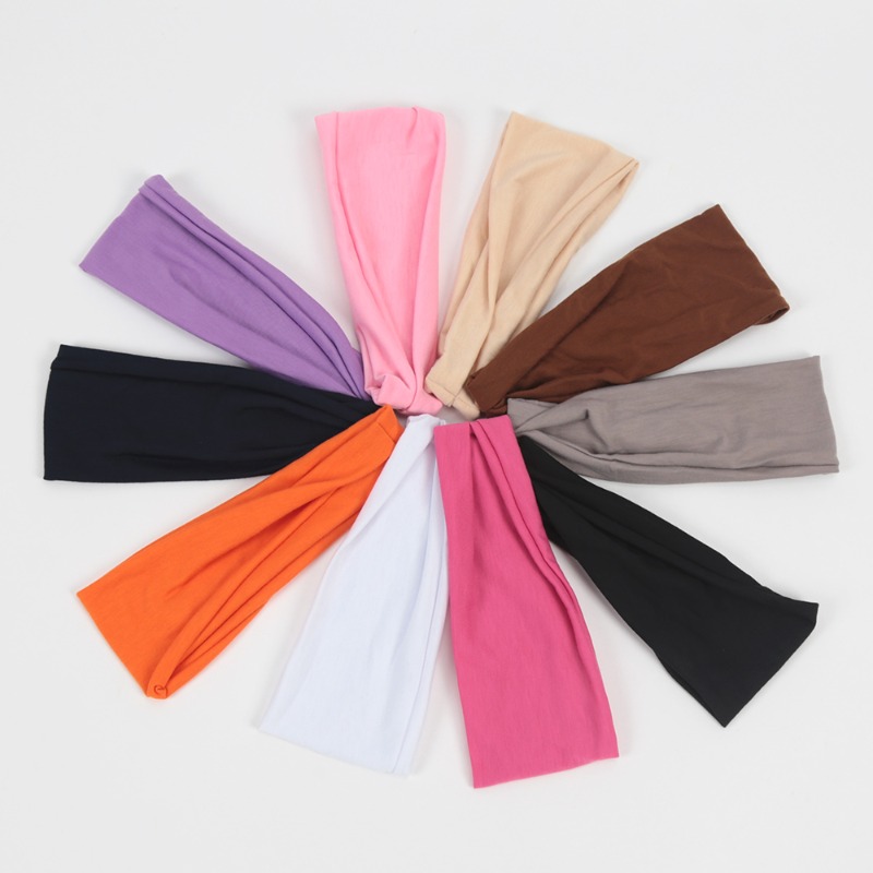 Diademas deportivas de para mujeres y niñas, diademas elásticas para correr, Fitness, Yoga, accesorios para el cabello para ciclismo, negro, blanco y gris, 3 uds.
