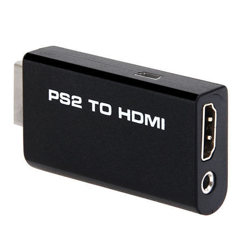 Für PS2 Zu HDMI 480i/480p/576i Audio Video Converter Adapter Mit 3,5mm Audio Ausgang Unterstützt für PS2 Display Modi