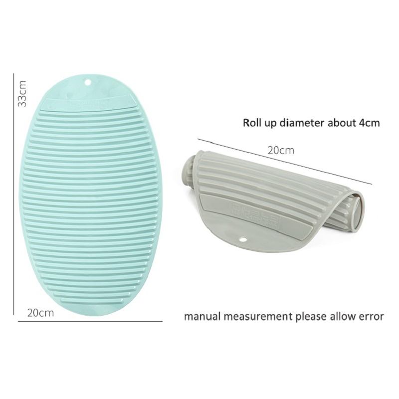 Non-slip Folding Silicone Washboard Suction Cup Laundry Tool Can Hang Space-saving Cleaning Tools Household Items Accessories