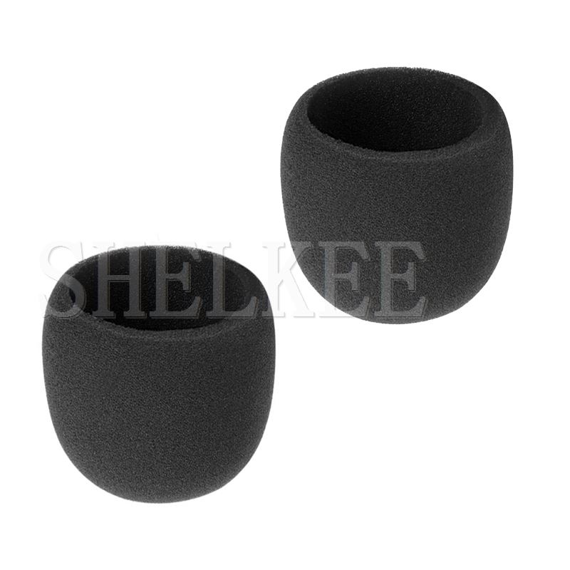 SHELKEE Foam Microphone Windscreen for Blue Yeti Nano,Yeti Nano condenser microphones- as a pop filter for the microphones: Red