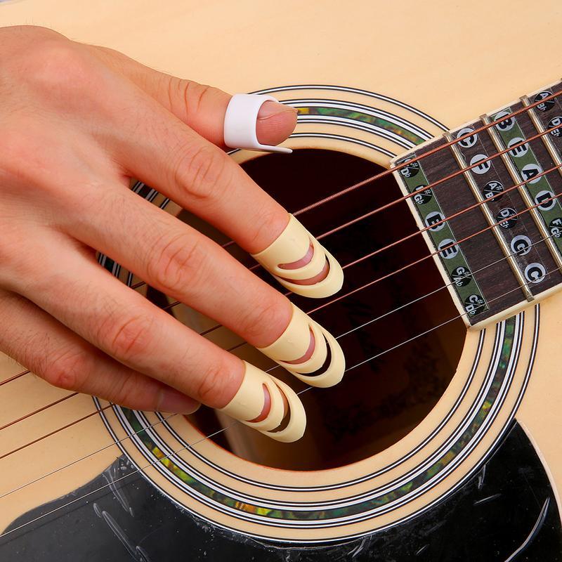 3 pièces L'alaska Cueillette Index Utilisant Guitare Électrique Acoustique Instrument À Cordes M/L Accessoires de Guitare