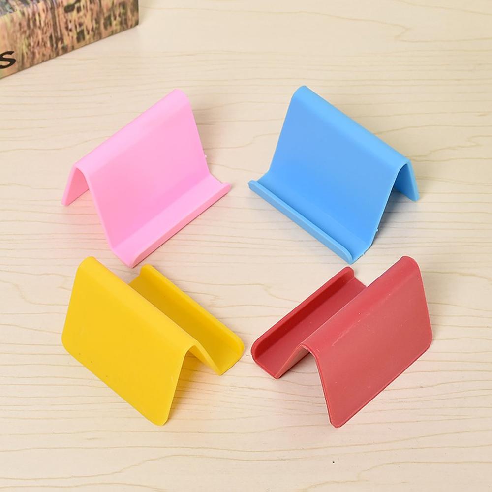 Mini soporte de teléfono móvil portátil caramelo fijo suministros para el hogar accesorios de cocina decoración de teléfono