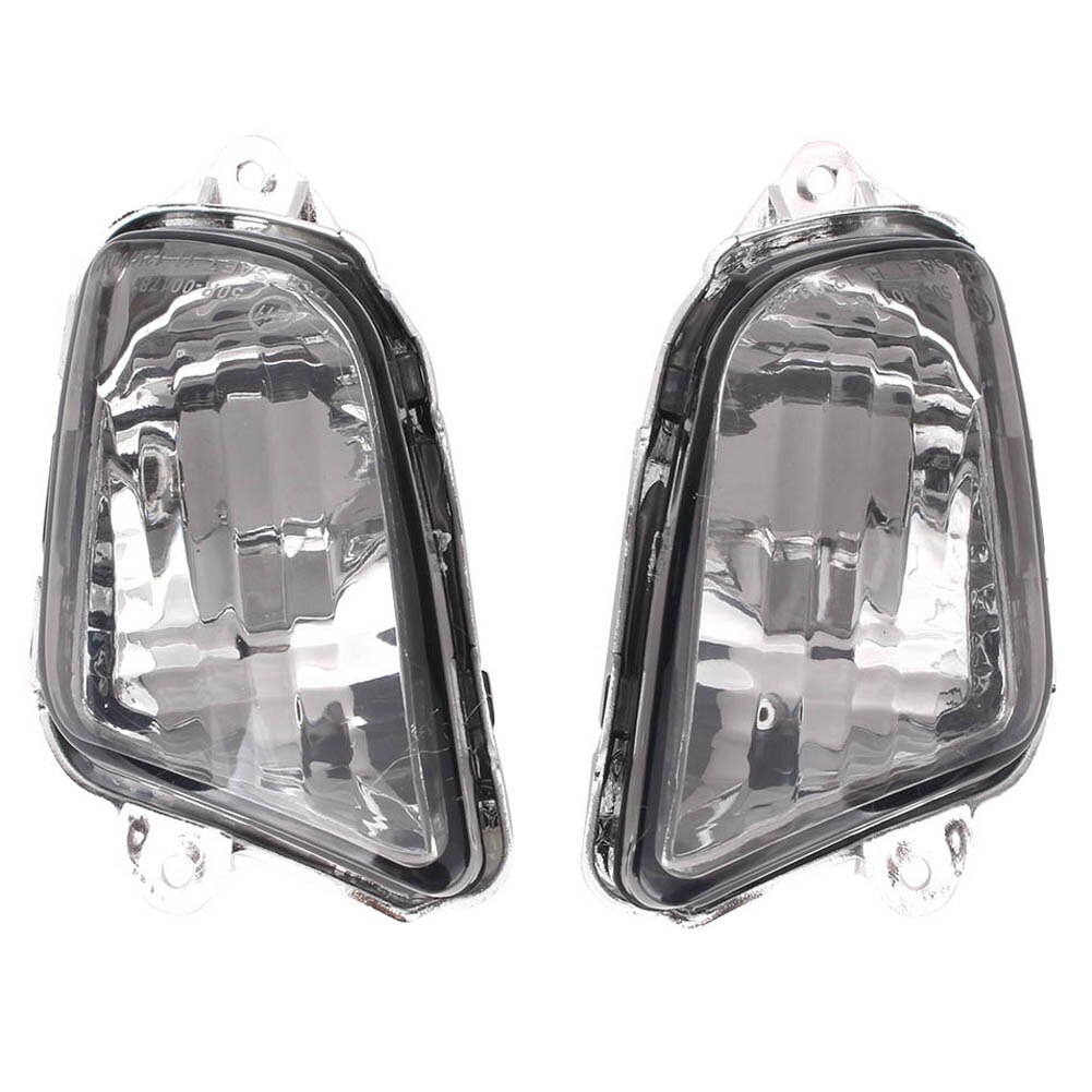 e-Mark For Honda CBR1100XX CBR 1100 XX Front Turn Signals Indicator Light Lamp Blinker Lens Cover Shell 1997-2006: Smoke