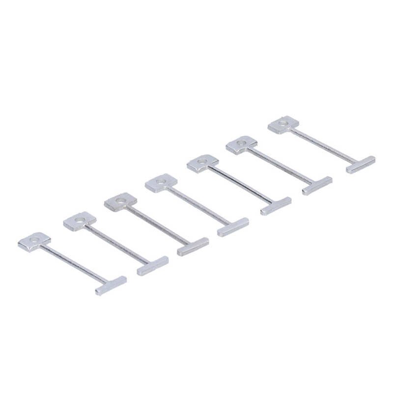 50Pcs T Pins Wear Impact Resistant Recyclable Compressive Wall Pins for Office Wall T-pin Steel Needle