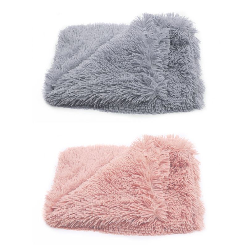 Premium Fluffy Fleece Dog Blanket Pet Blanket for Small Cats & Dogs Thick Soft and Warm Pet Throw for Dog Cat